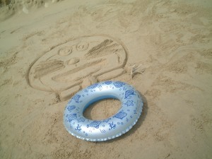 大事な浮輪自慢（マレーシア）