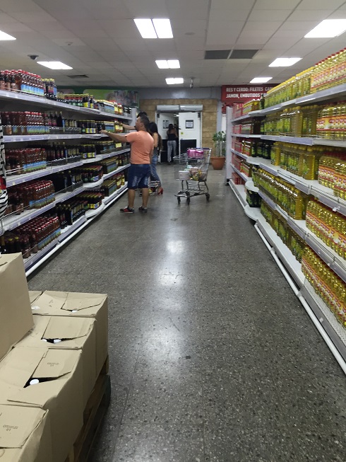 オイル売り場