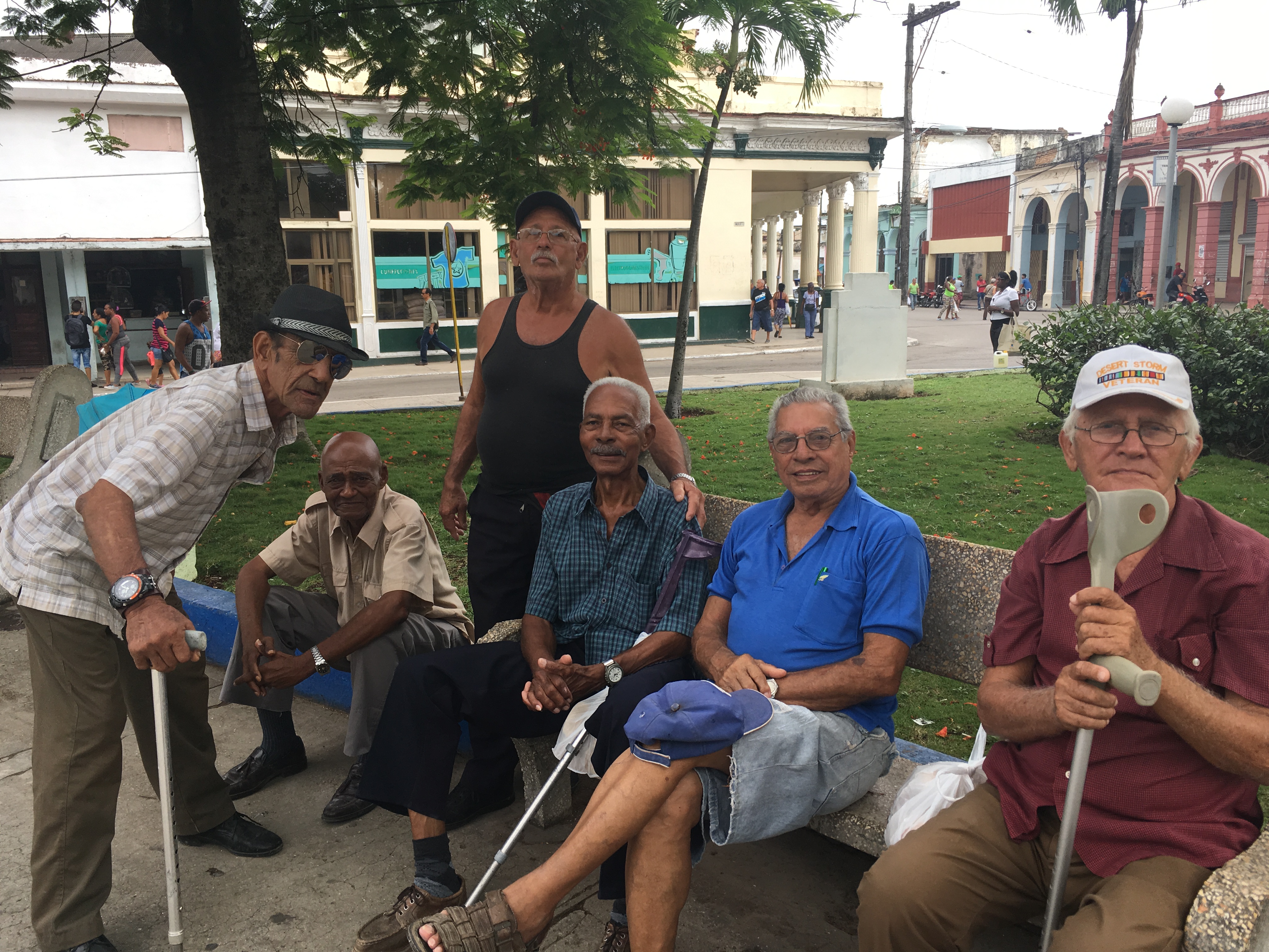 Veteranos en Playa Girón, 2017.