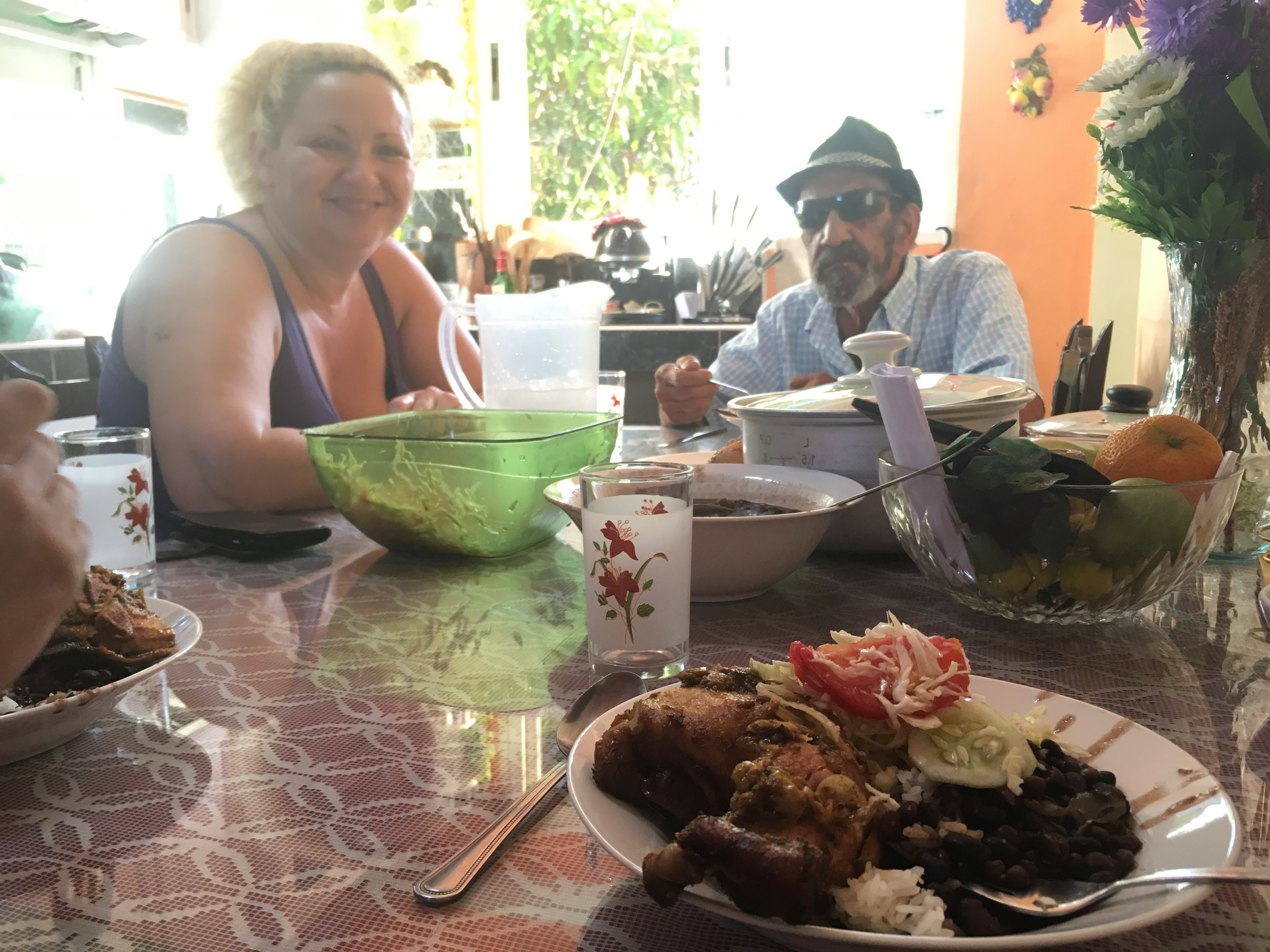 Jessi, que vive cerca de mí en Cojímar, invitó a Papi, 2018.